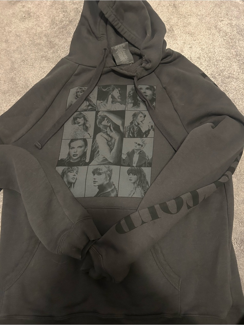 Taylor swift eras tour hoodie never worn size xs
